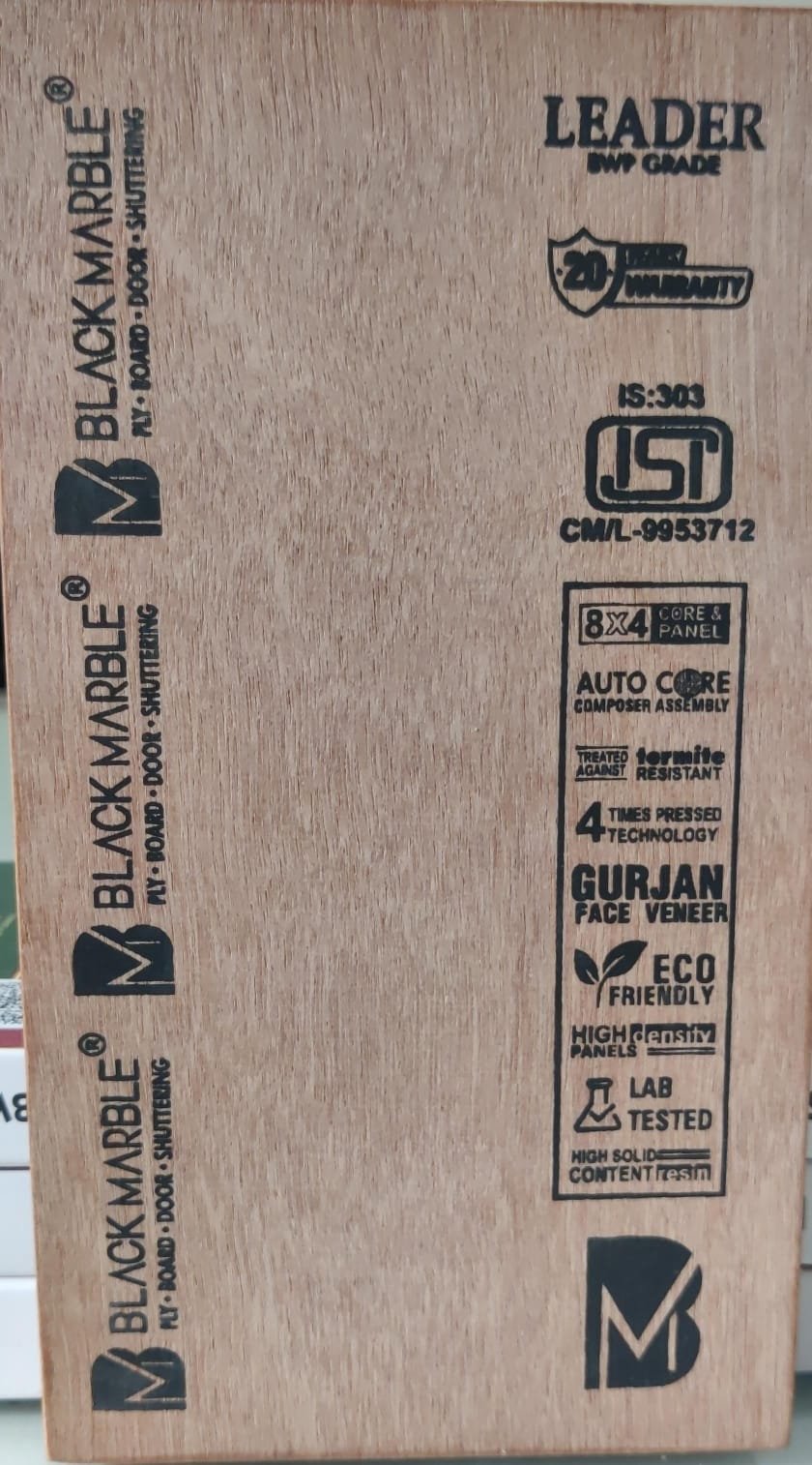 Black Marble Leader Plywood - BWP Grade